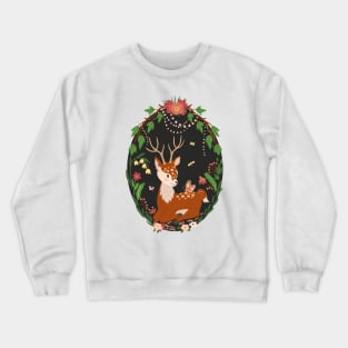 Baby deer Crewneck Sweatshirt